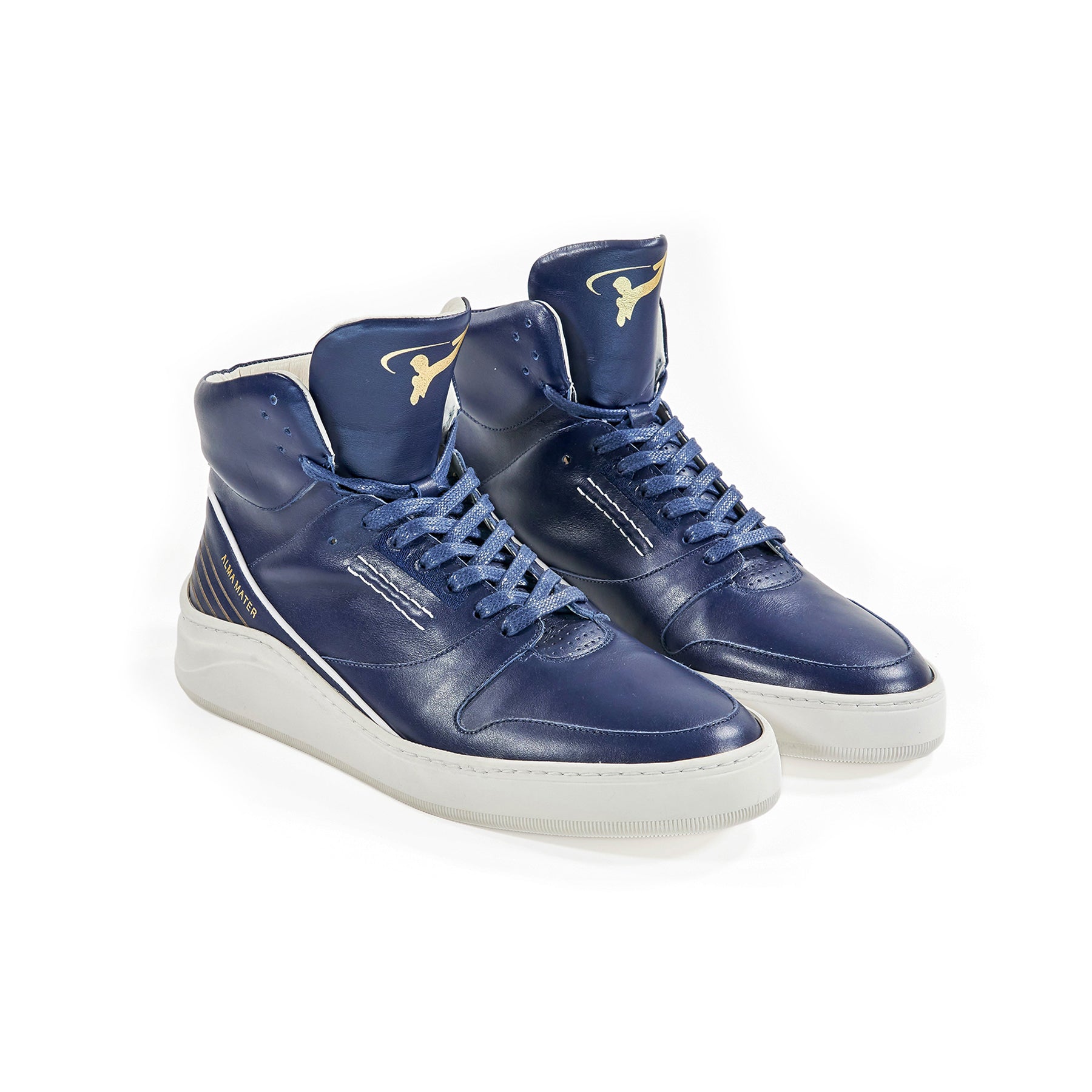ALPHA Dark Navy Leather