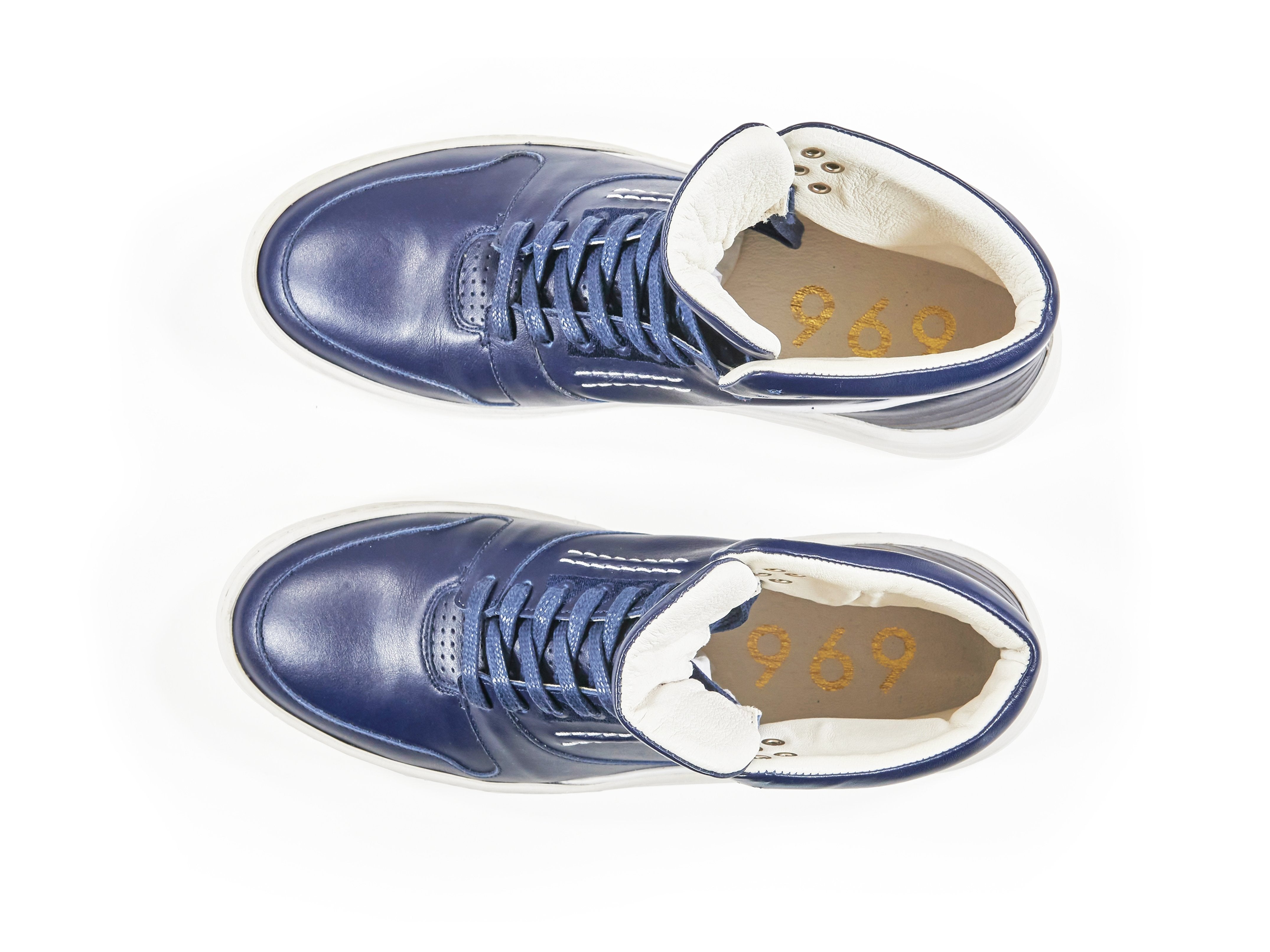 ALPHA Dark Navy Leather
