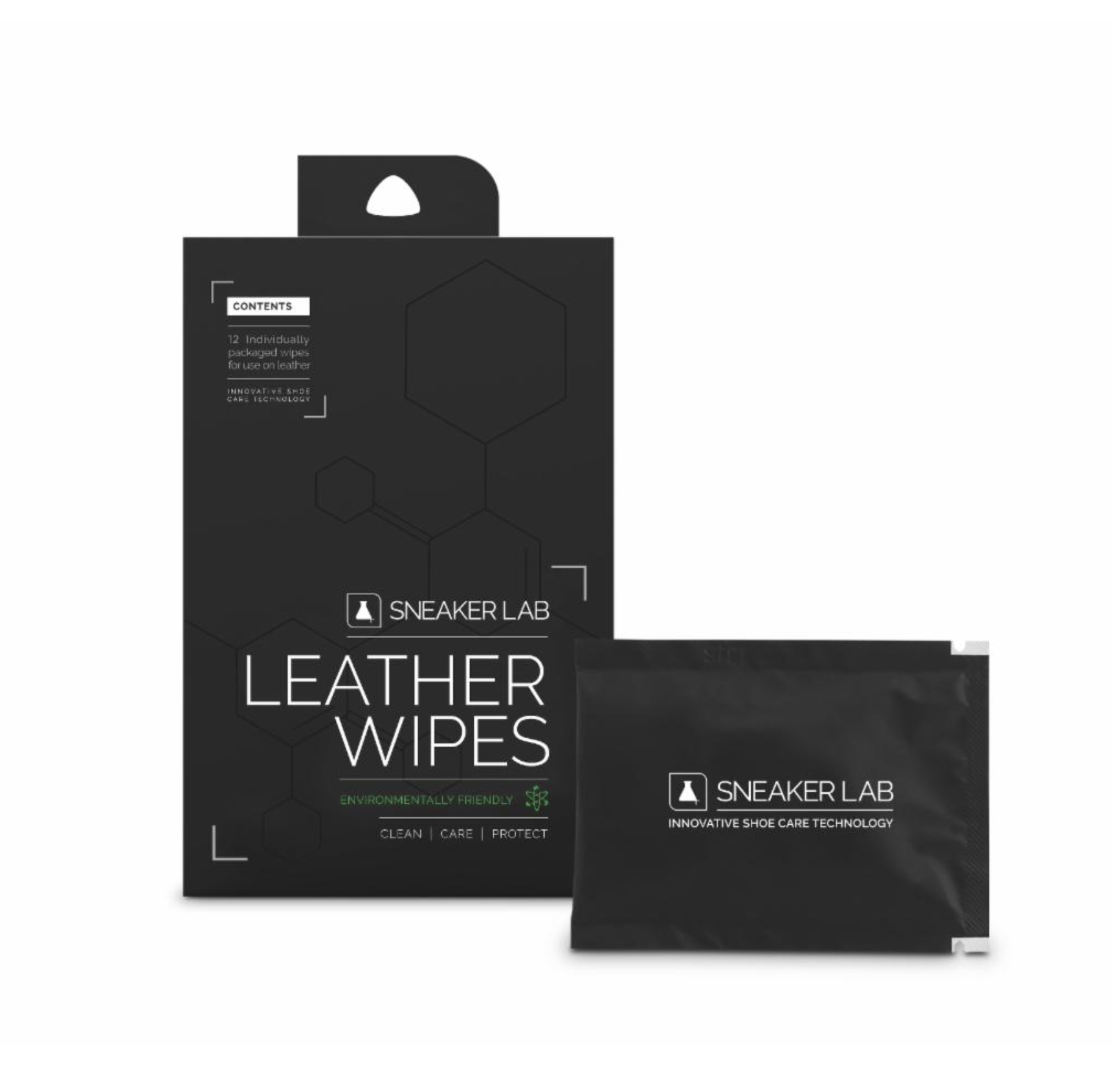 SNEAKER LAB LEATHER WIPES - 12 PACK