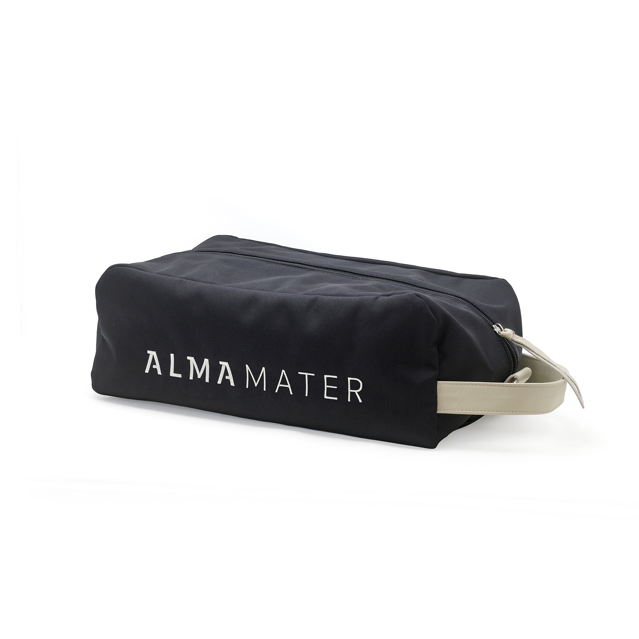 Handmade Nylon and Leather Golf Shoe Bag