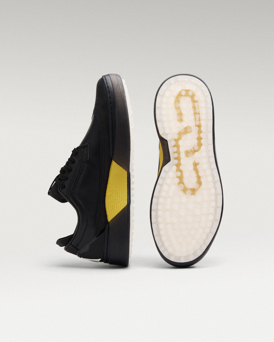 Alma Mater x Gold Links Beta Longwing - Black / White