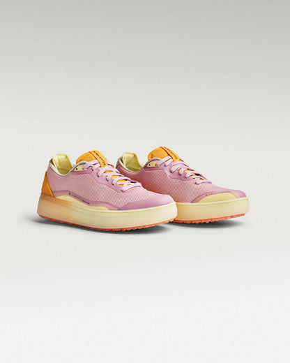45 Degree Angled view of Lavender-Orange Beta Lite golf shoe